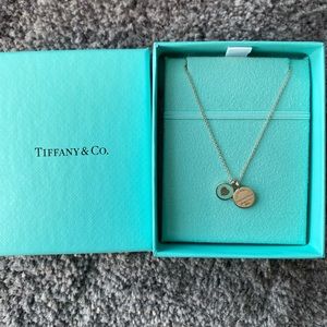 Tiffany & Co. Double Round Pendant in Sterling Silver